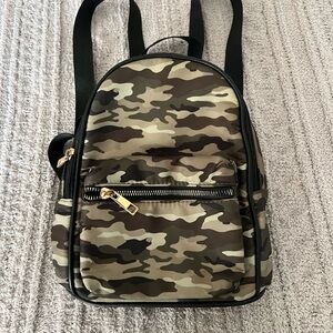 Camouflage Mini Backpack for women/girls